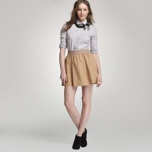 J. Crew Nico Mini Pocket Full Skirt